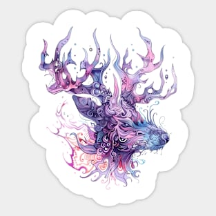 Magical Raindeer Sticker